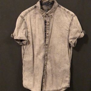 Calvin Klein Jeans Short Sleeve Button Down Shirt